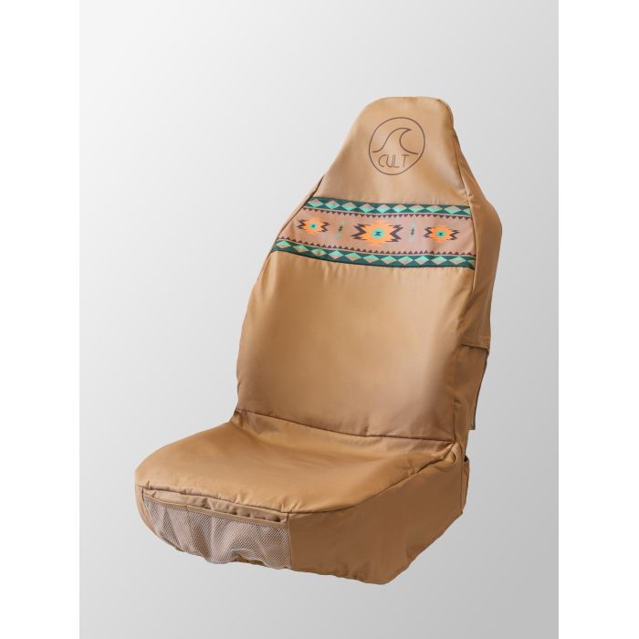CULT Single Front Seat Cover Aztec Brown CULT Single Front Seat Cover Aztec Brown