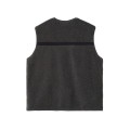 JONSEN ISLAND Sherpa Gilet Bianca Carbon JONSEN ISLAND Sherpa Gilet Bianca Carbon