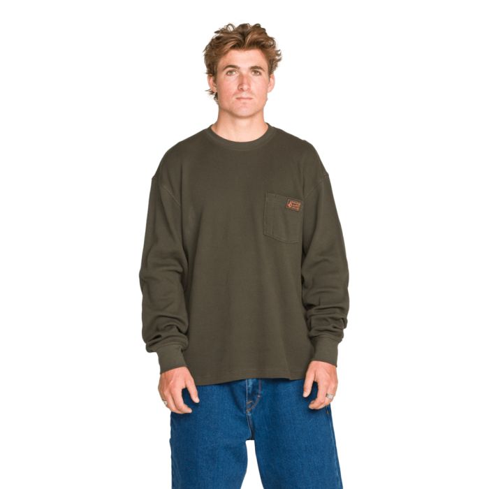 Volcom Overtime Thermal LS Sweatshirt à manches longues homme Volcom Overtime Thermal LS Sweatshirt à manches longues homme