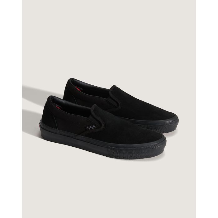 Vans Skate Slip-On Black Black Vans Skate Slip-On Black Black