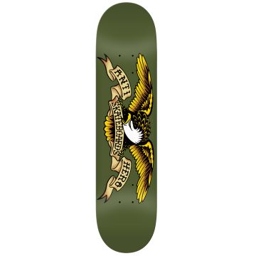 Antihero Classic Eagle 8.38 X 32.56 Dark Green Plateaux de skateboard