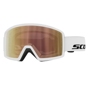 Scott Neo Compact Light Sensitive White AMP Cannelle Chrome S1-3 Masque de ski