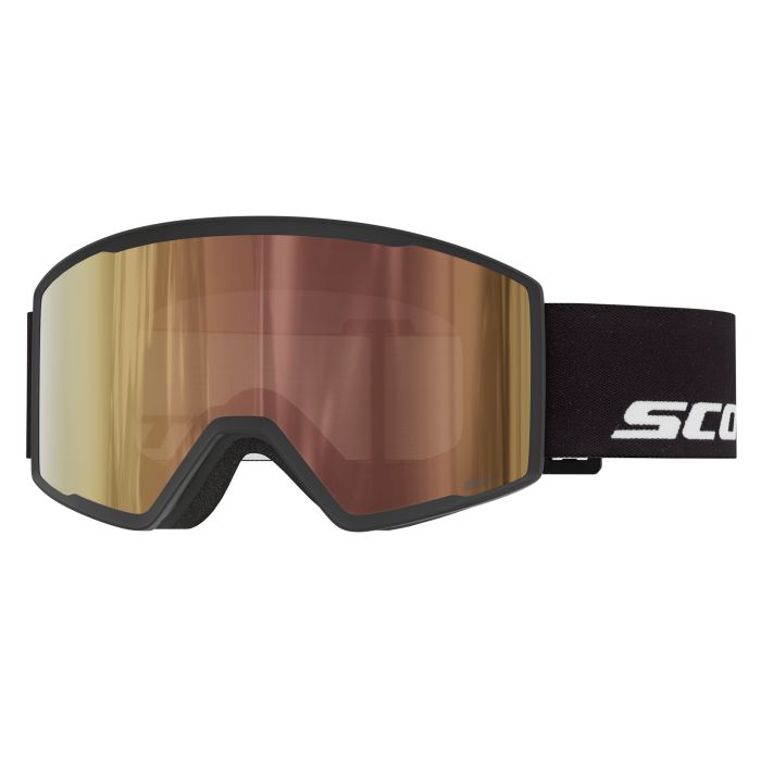 Scott Trace Pro AMP Light Sensitive Black Cannelle Chrome S1-3 Masque de ski Scott Trace Pro AMP Light Sensitive Black Cannelle Chrome S1-3 Masque de ski