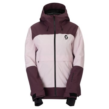 Scott Ultimate Dryo 10 Rose Cire Rouge Cacao Veste de ski/snowboard femme
