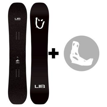 Pack SnowboardLIBTECH DPR 2027 + Fixations au choix