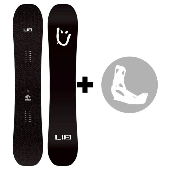 Pack SnowboardLIBTECH DPR 2027 + Fixations au choix Pack SnowboardLIBTECH DPR 2027 + Fixations au choix
