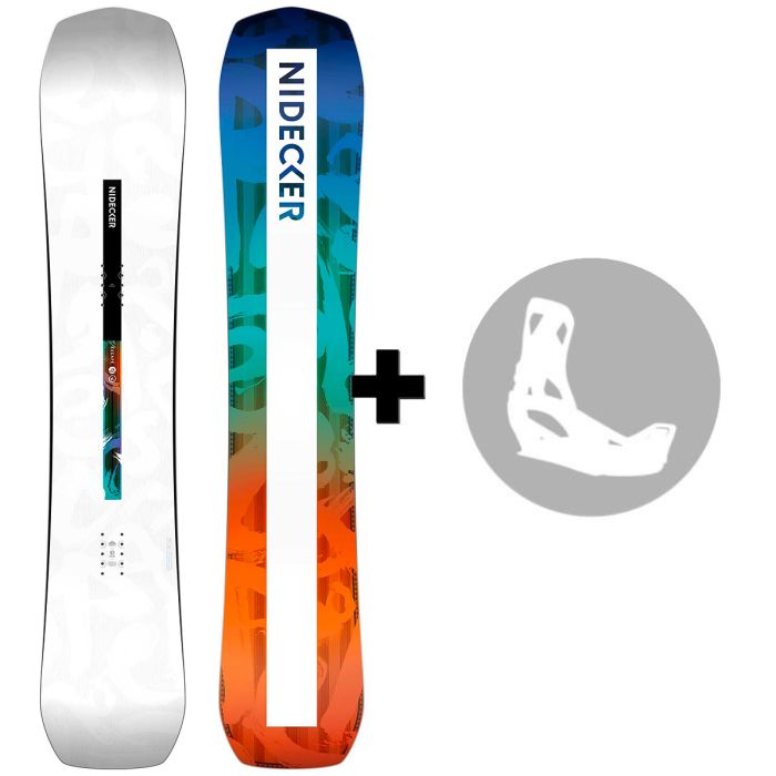 Pack Snowboard Nidecker Escape 2027 + Fixations au choix