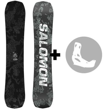 Pack Snowboard Salomon Craft 2027 + Fixations au choix Pack Snowboard Salomon Craft 2027 + Fixations au choix