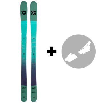 Pack Volkl Blaze 86 Petrol Flat 2026 Skis + fixations pour femme