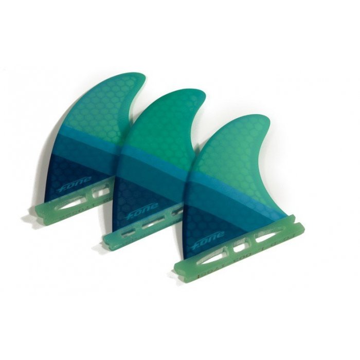 F-One Ailerons Thruster Flow XS x3 pour Planches de Kitesurf Directionnelles 2018
