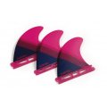 F-One Ailerons Thruster Flow XS x3 pour Planches de Kitesurf Directionnelles 2018