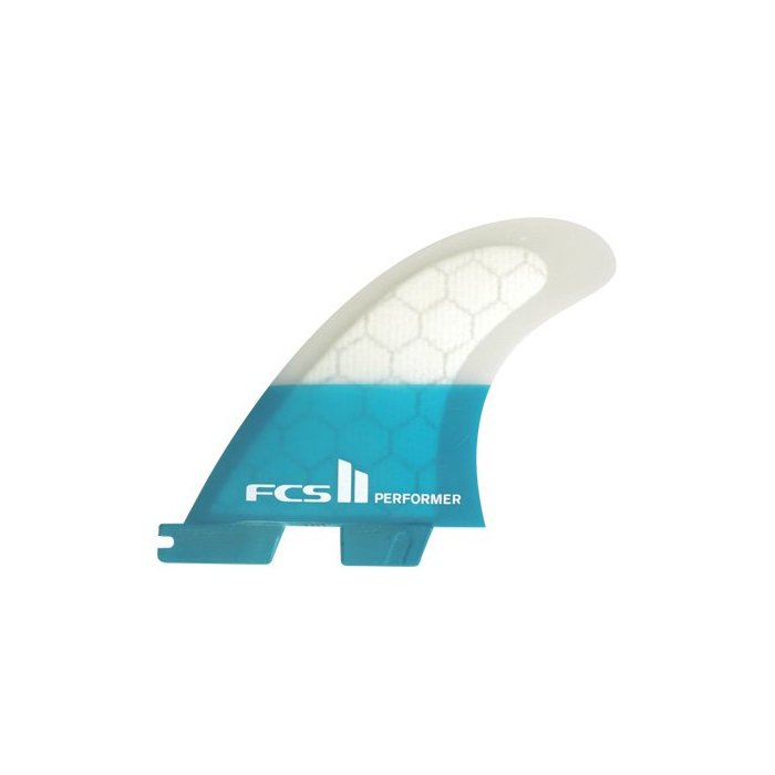 FCS II Performer PC Teal Tri Retail Ailerons Fibreglass