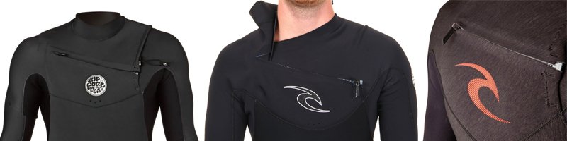 rip curl front zip chest zip combinaisons